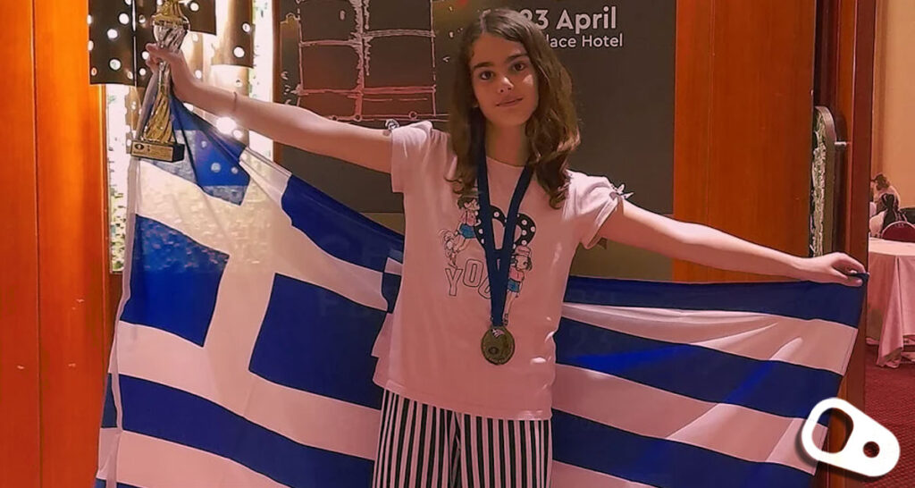 Read more about the article H Βασίλισσα του σκάκι είναι Ελληνίδα και 11 ετών!