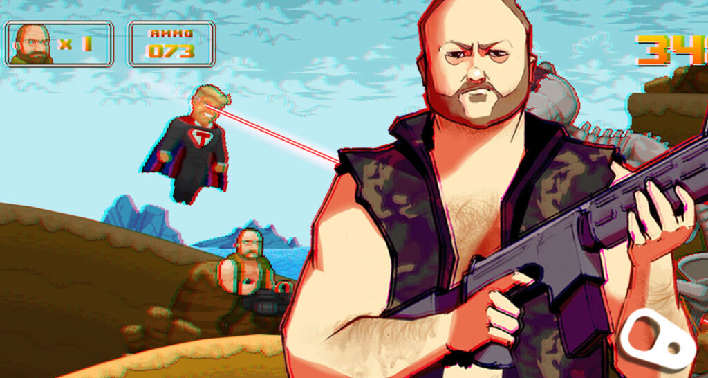 Read more about the article Είναι αλήθεια: Ο Alex Jones κυκλοφόρησε video game με ήρωα τον ίδιο και ο κόσμος έγινε αμέσως καλύτερος [ΒΙΝΤΕΟ]