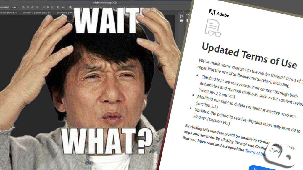 Read more about the article Σάλος με τους ανανεωμένους Όρους Χρήσης της Adobe που απαιτεί πρόσβαση στις δημιουργίες των χρηστών για να κάνει “εποπτεία περιεχομένου”